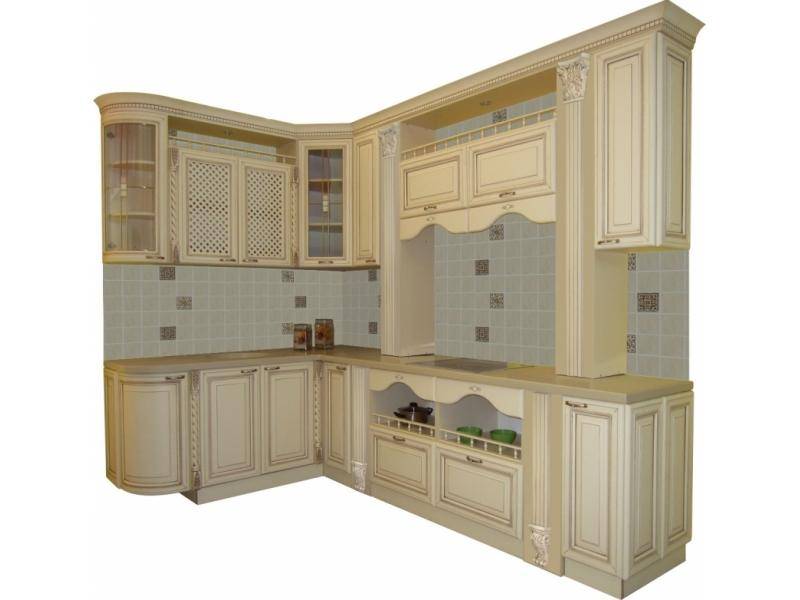 кухня угловая массив ольхи в Нижневартовске