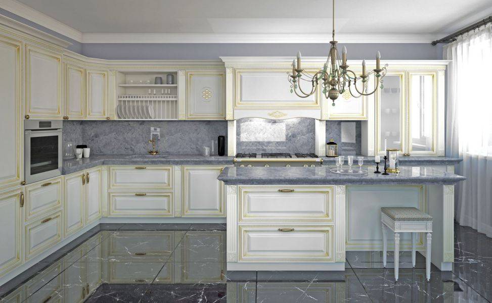 кухня мдф эмаль аворио в Нижневартовске