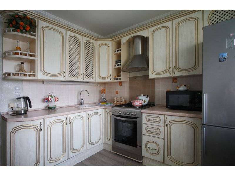 кухня 3 мдф пвх патина в Нижневартовске