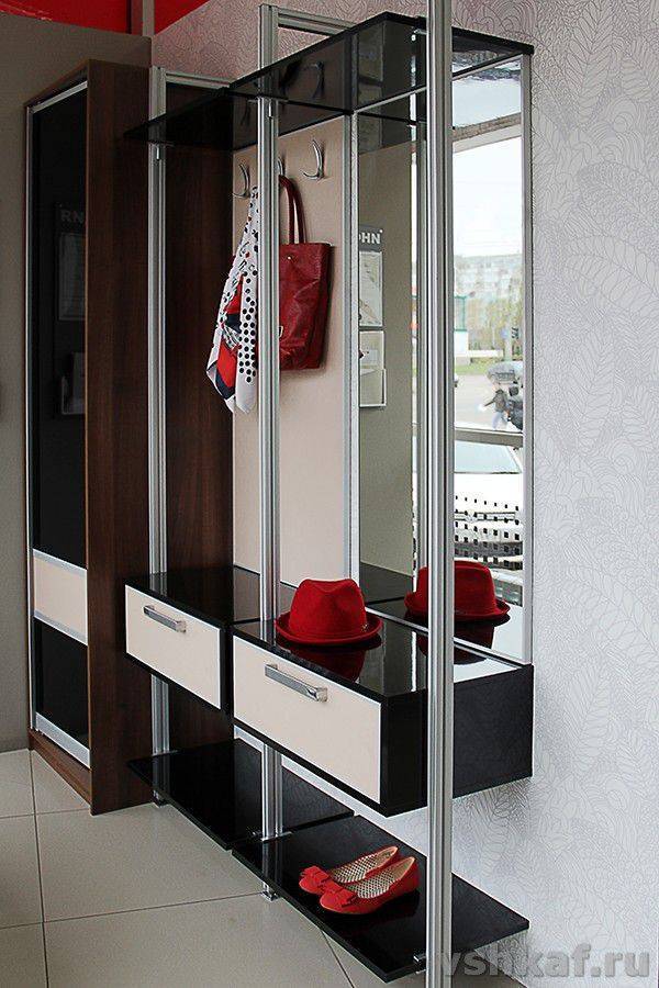 мебель в прихожую со стеллажной системой в Нижневартовске