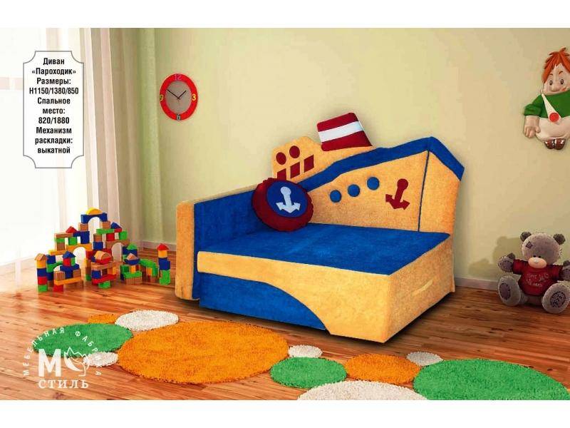 диван прямой пароходик выкатной в Нижневартовске