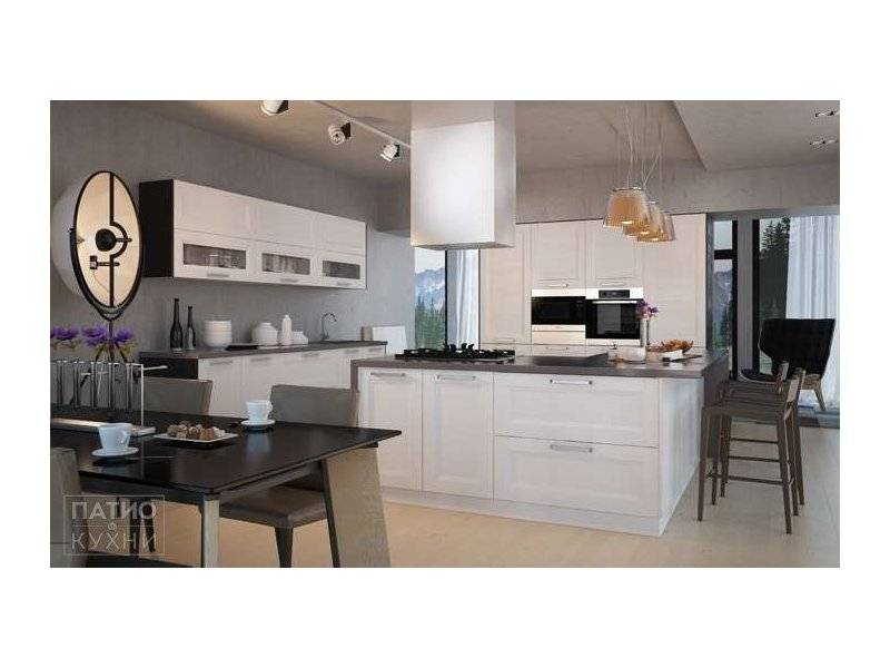 кухня alba островная (белая) в Нижневартовске