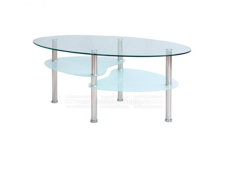 столик журнальный aqua из закаленого стекла в Нижневартовске