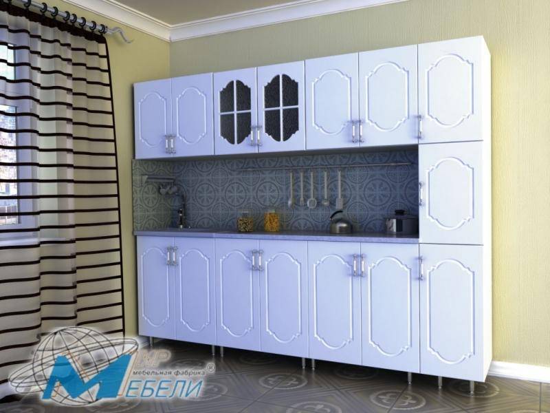 кухня прямая «джин» мдф в Нижневартовске