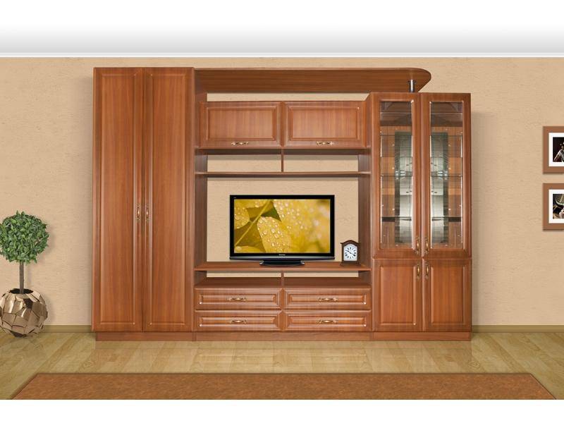 гостиная стенка маргарита каштан в Нижневартовске