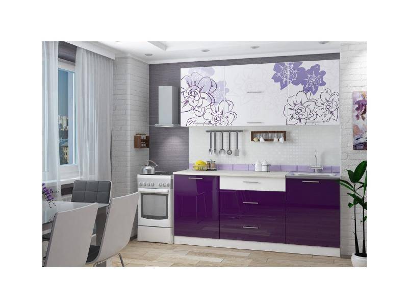 кухня бордо виолет в Нижневартовске