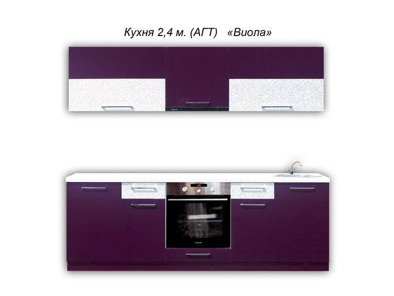 кухня прямая виола (агт) в Нижневартовске