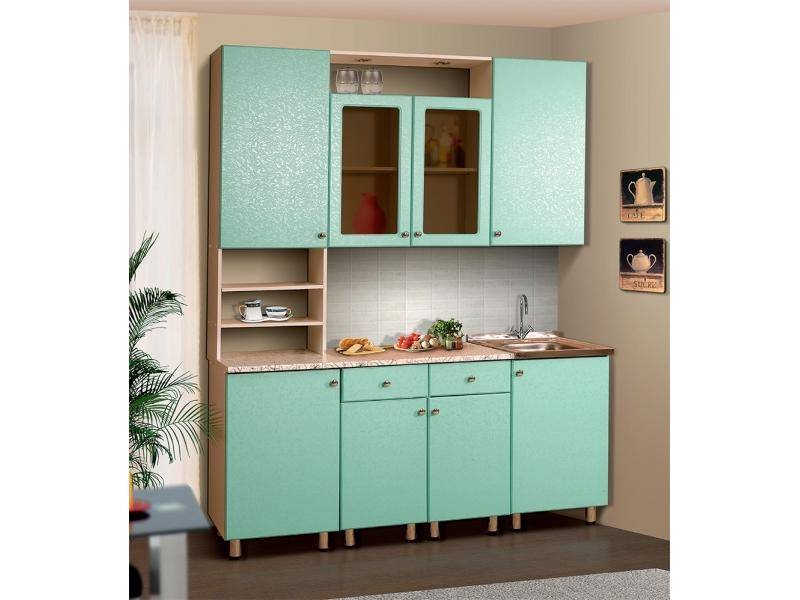 набор мебели для кухни бирюза в Нижневартовске