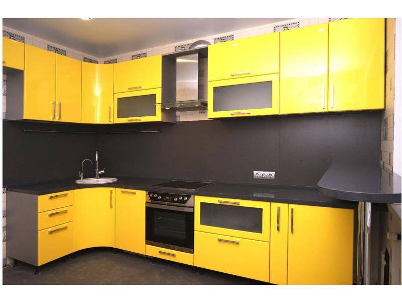 кухня из фасада мдф в Нижневартовске