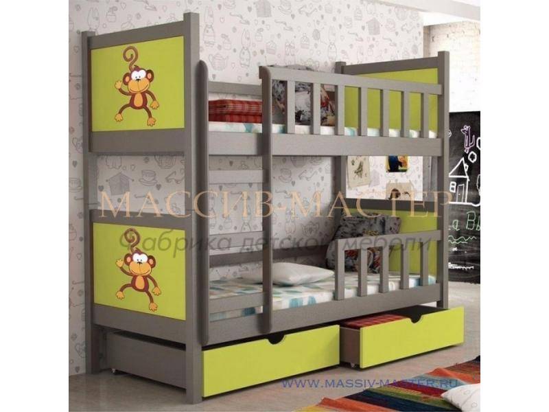 кровать двухъярусная тематика 3 в Нижневартовске