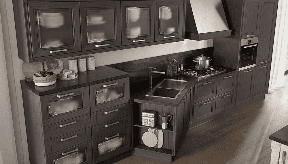 кухня из массива дерева 07 в Нижневартовске