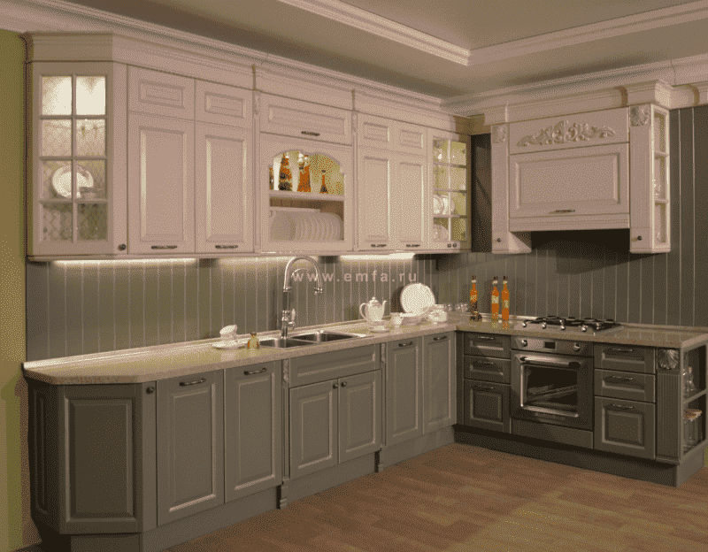 красивая угловая кухня бертина в Нижневартовске