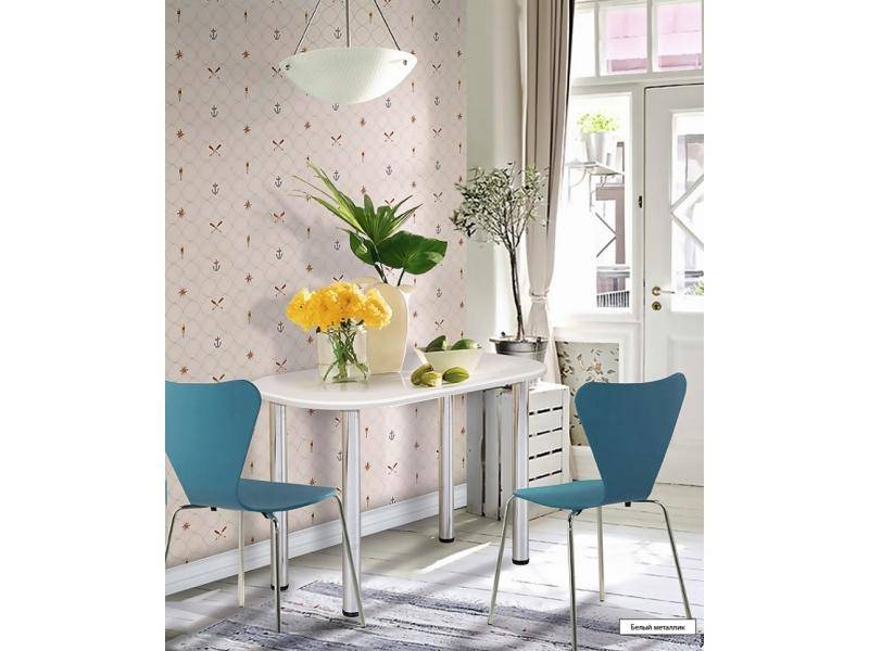 стол обеденный на металлических опорах в Нижневартовске