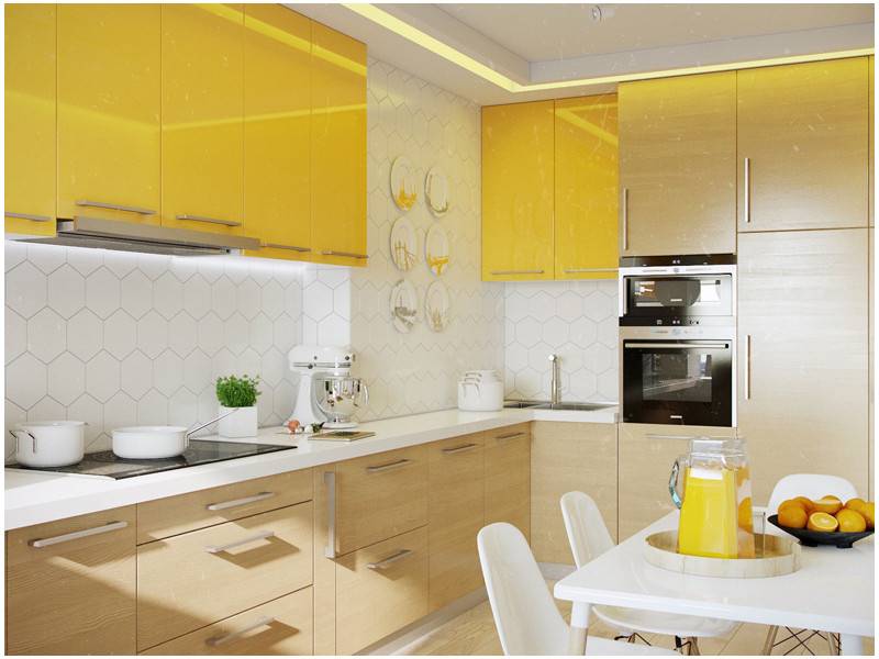 кухня угловая мдф барбара в Нижневартовске