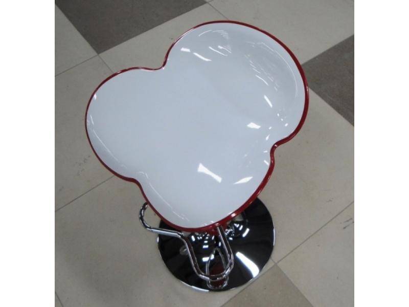 стул барный белый цветок в Нижневартовске