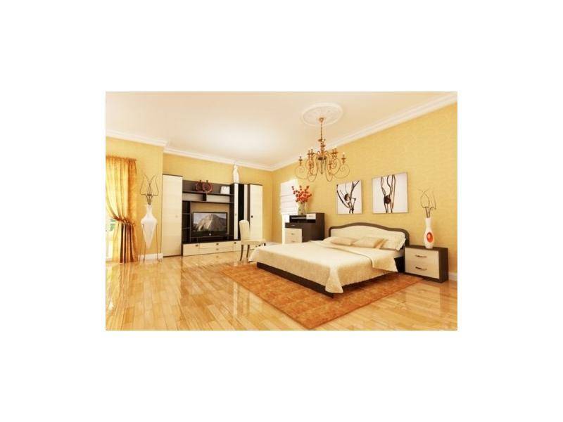 светлый спальный гарнитур №4 в Нижневартовске