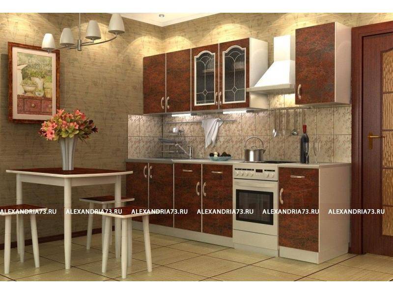 кухонный гарнитур александрия 1 в Нижневартовске