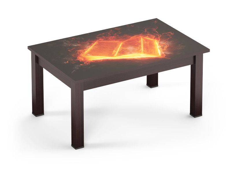 сж-07 стол журнальный (фотопечать стекло) в Нижневартовске