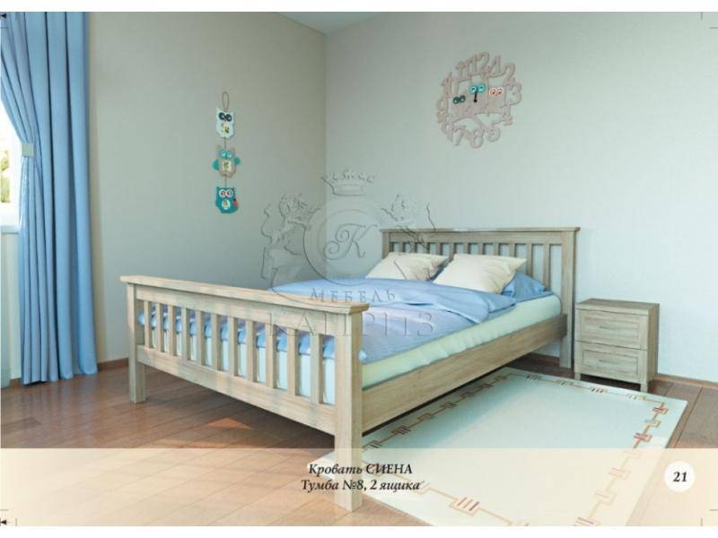 кровать из массива сиена в Нижневартовске