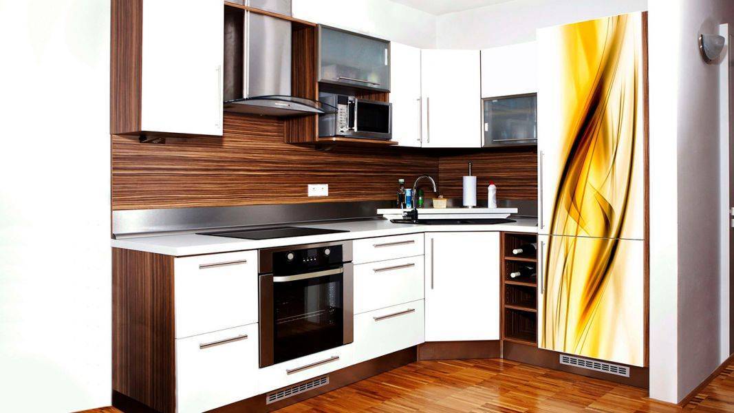 современная угловая кухня в Нижневартовске