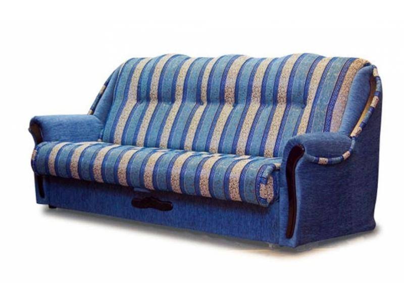 синий диван в полоску ниагара 2в в Нижневартовске