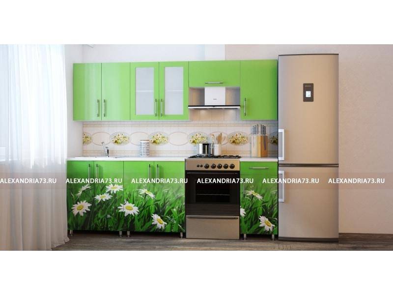кухня александрия фотопечать ромашки в Нижневартовске