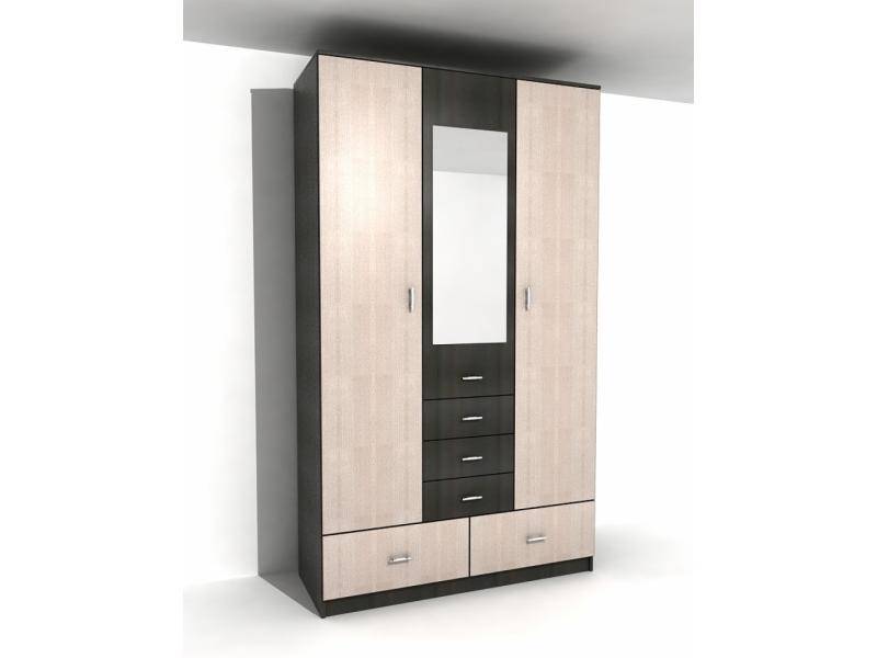 шкаф трехдверный пять ящиков в Нижневартовске