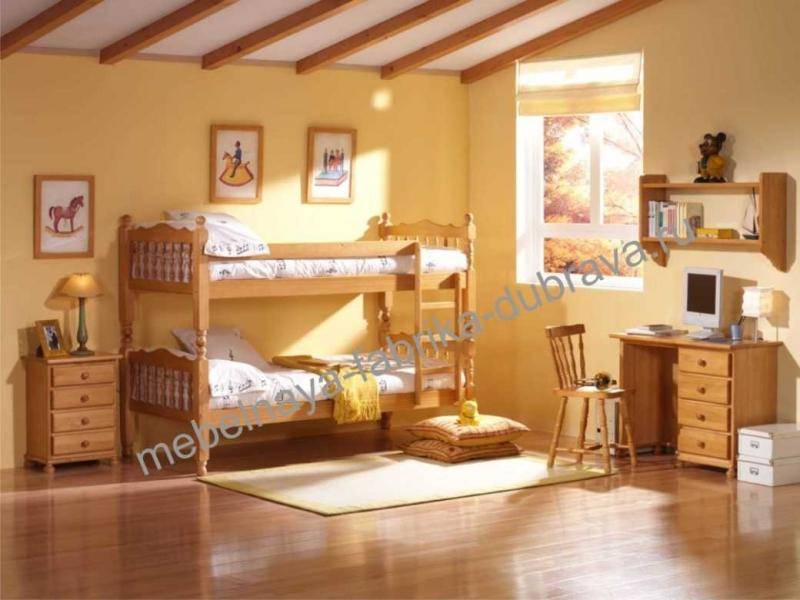 детская комната ксения из массива дерева в Нижневартовске