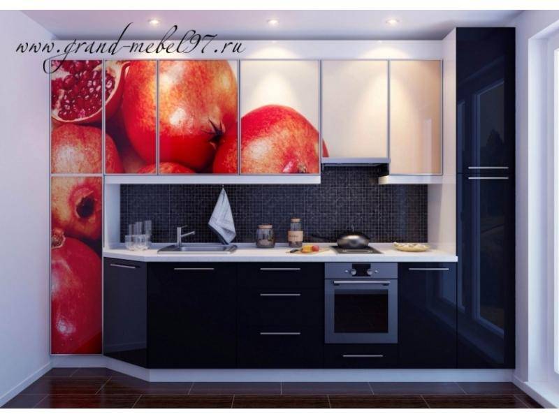 кухня с фотопечатью 028 в Нижневартовске