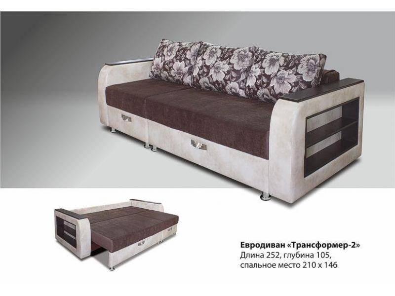 диван прямой трансформер-2 в Нижневартовске