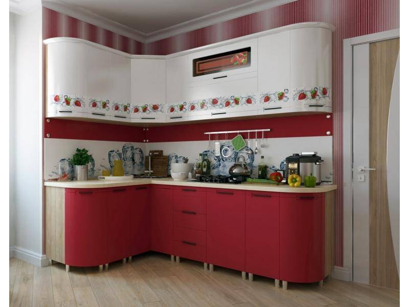 кухня новый стиль - клубника в Нижневартовске
