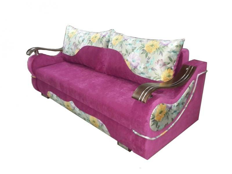 прямой диван с цветами глория в Нижневартовске