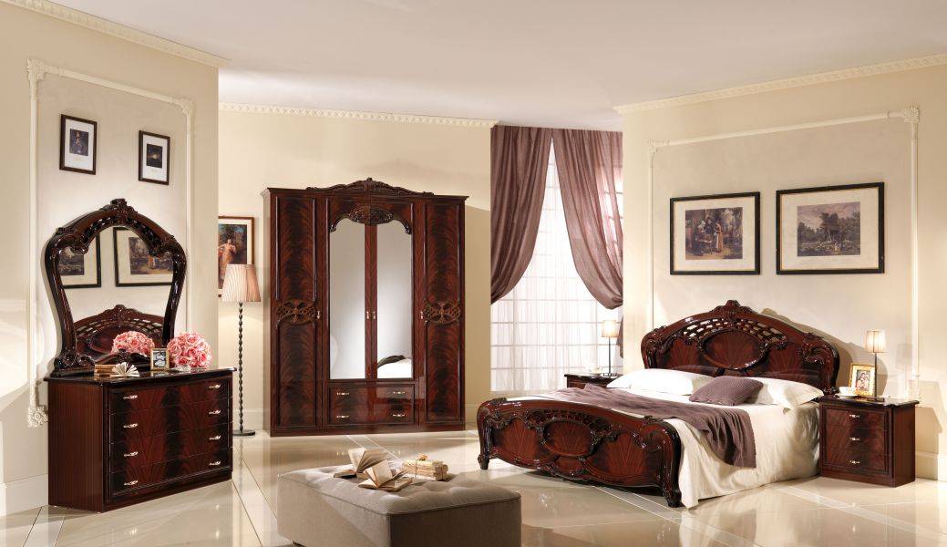 спальный гарнитур олимпия могано в Нижневартовске