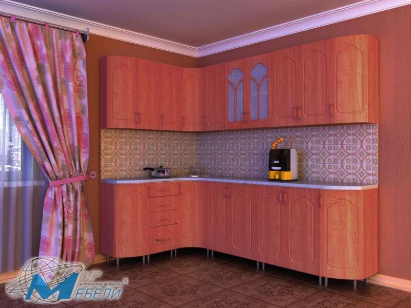 кухня угловая «сфера 2» мдф в Нижневартовске