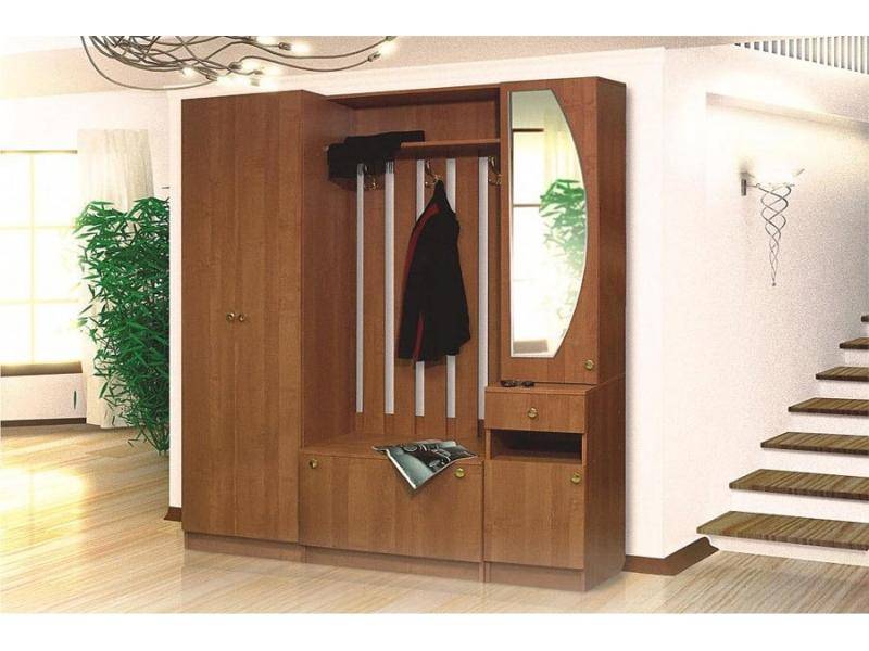 коричневая мебель для прихожей в Нижневартовске