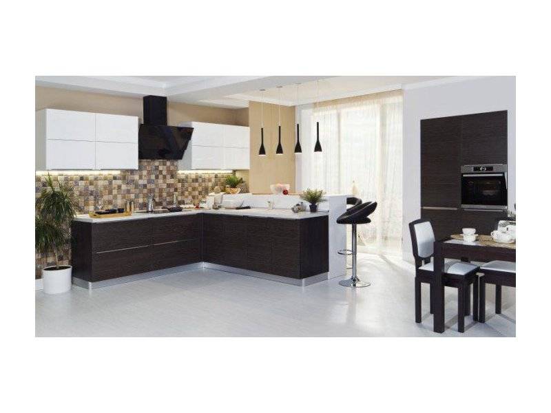 угловая современная кухня модена в Нижневартовске