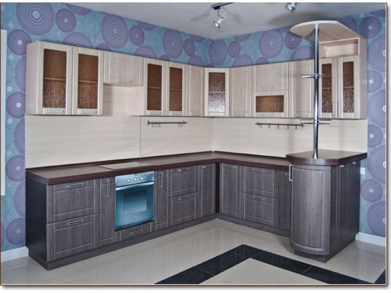 кухонный гарнитур угловой мдф в Нижневартовске