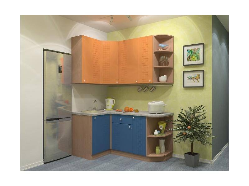 компактный угловой гарнитур студия в Нижневартовске