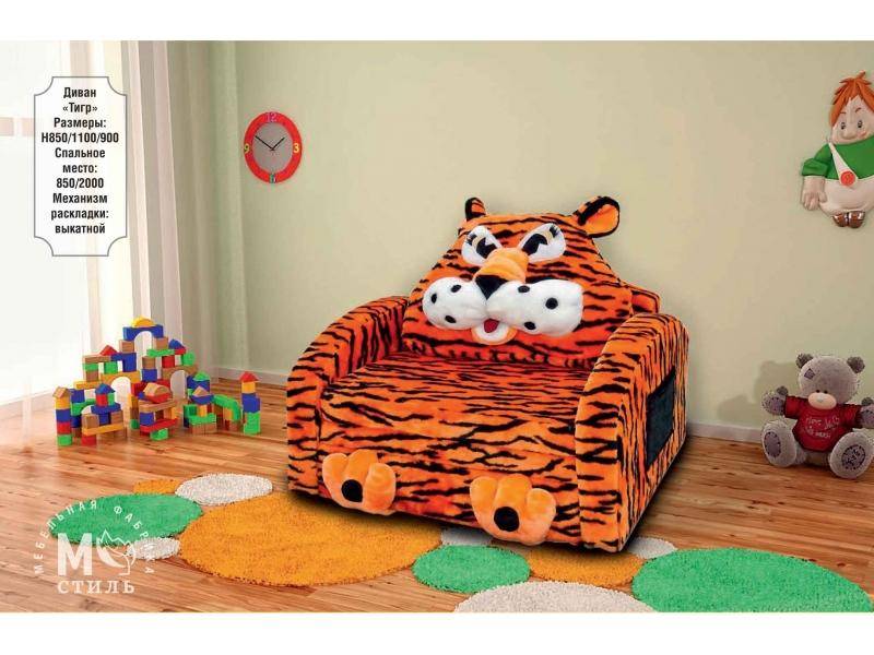 диван прямой тигр выкатной в Нижневартовске
