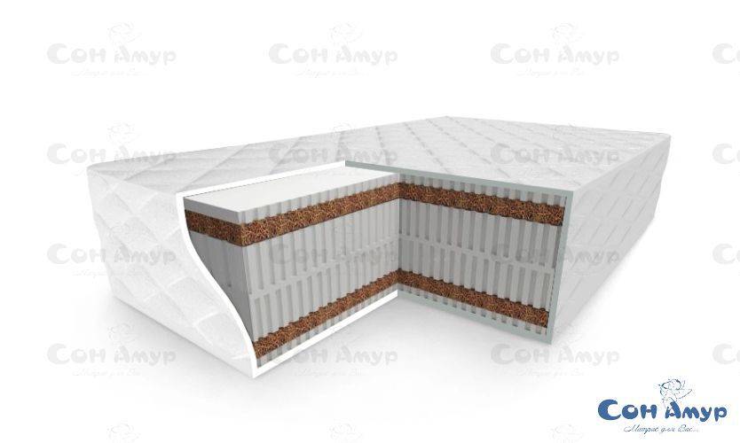 матрас жёсткий беспружинный нарцисс в Нижневартовске