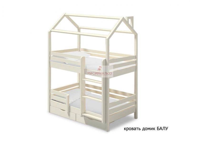 кровать-домик балу два яруса в Нижневартовске