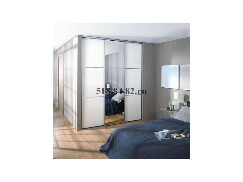 встроенный шкаф-купе с зеркалом в Нижневартовске