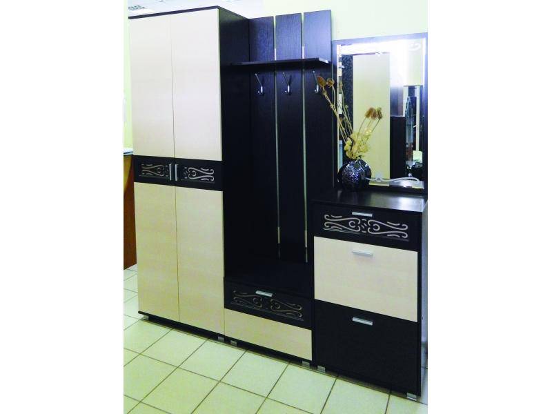 модульная прихожая элис-5 с резными вставками в Нижневартовске