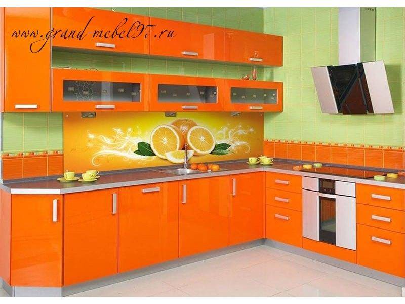 кухня с фотопечатью 026 в Нижневартовске