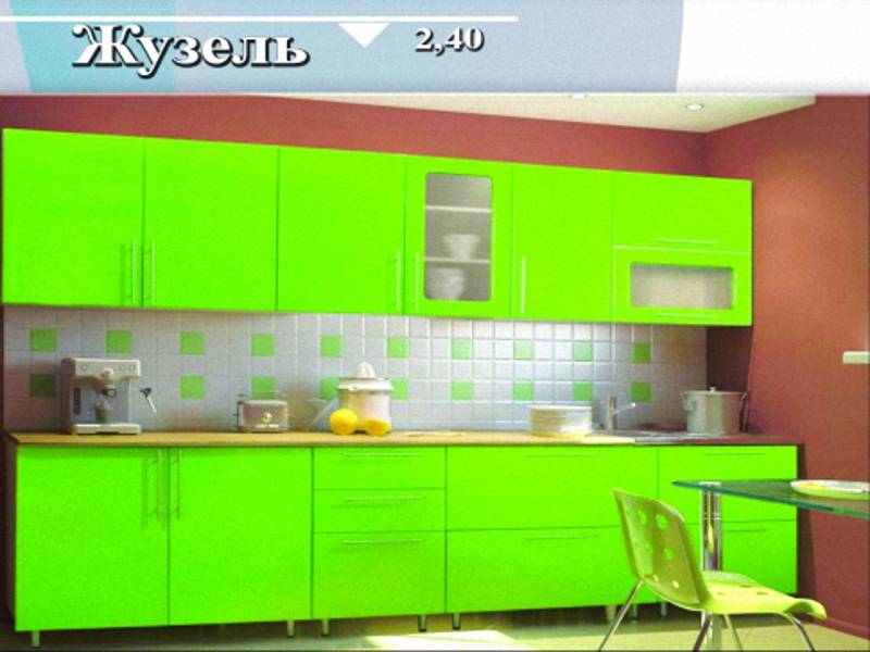 кухня прямая «жузель» в Нижневартовске