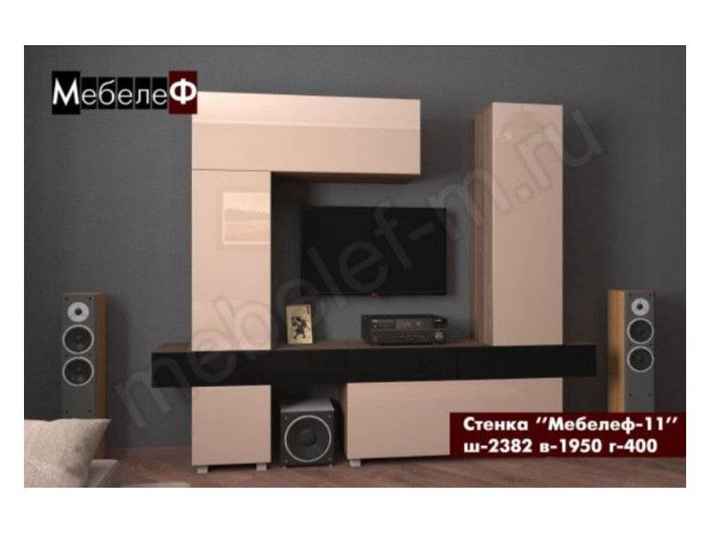 стенка для гостиной мебелеф-11 в Нижневартовске