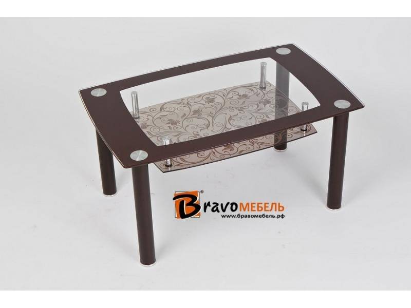 журнальный стол из каленого стекла франческа в Нижневартовске