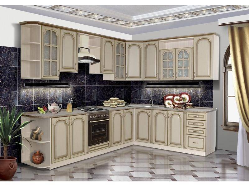 кухонный гарнитур угловой степ в Нижневартовске