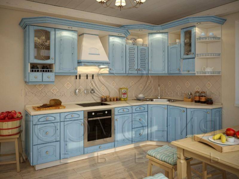 кухня лазурь массив в Нижневартовске