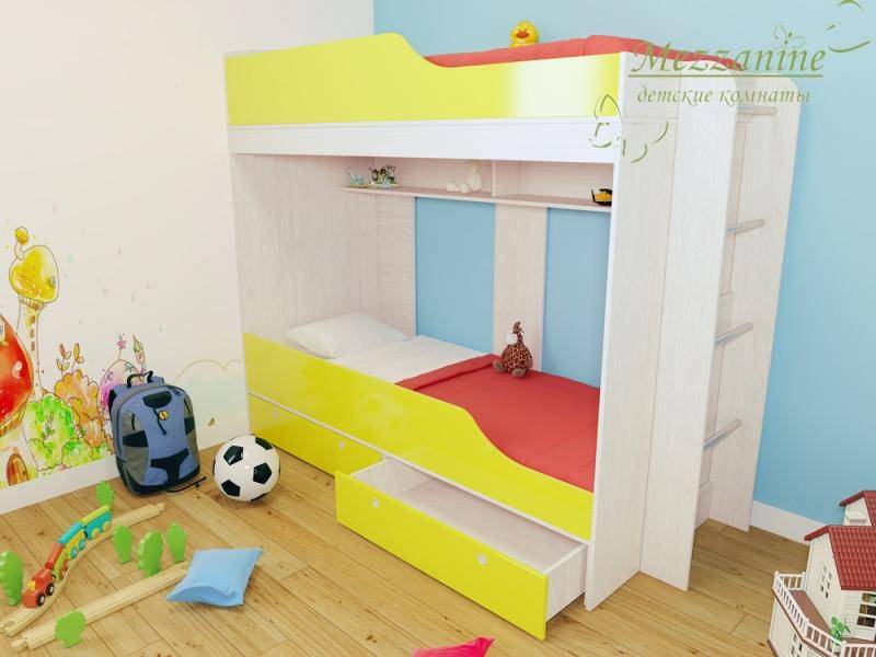 кровать детская твинс с лестницей юнга в Нижневартовске